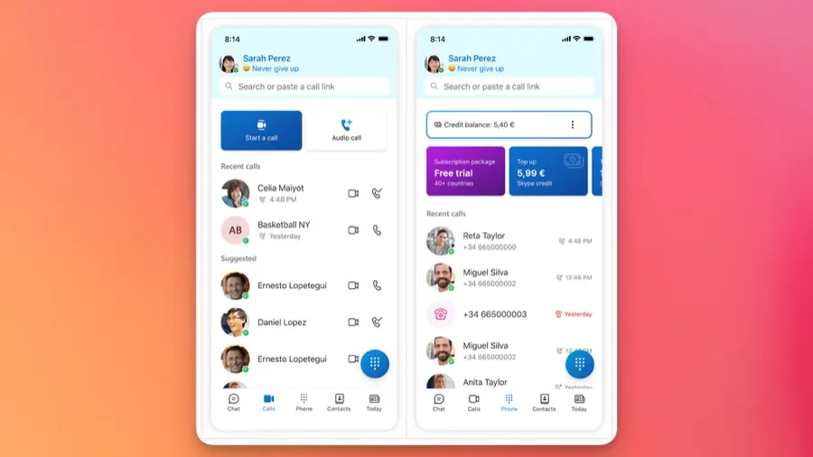 Skype - Skype Screenshot 01 Skype - Skype Screenshot 01