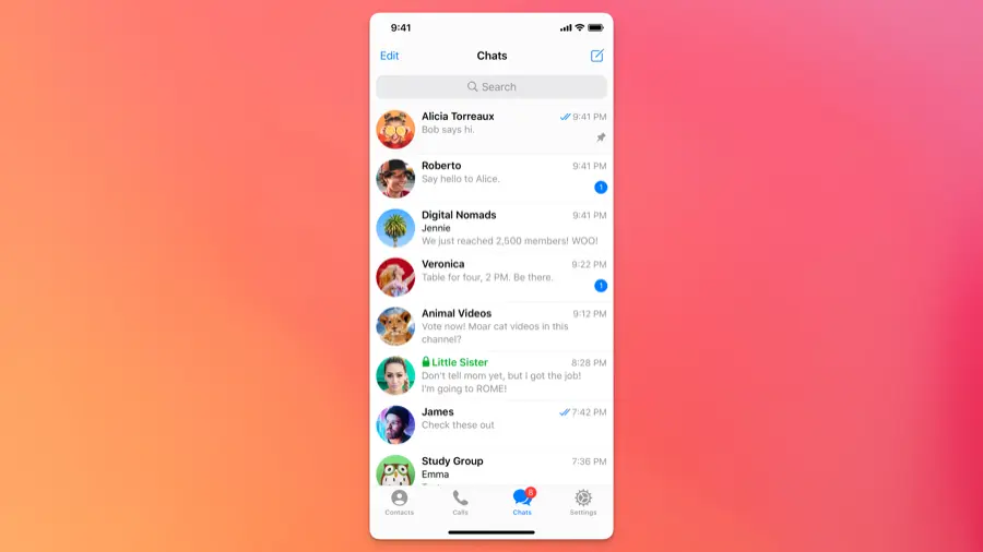 Apps - Telegram Screenshot 01